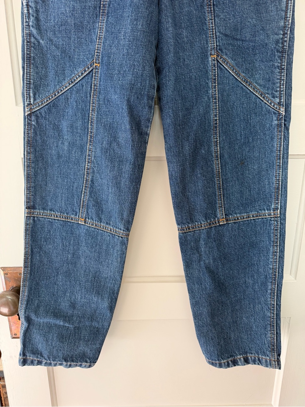 Isabel Marant Étoile Neko Denim Tapered Trousers Size 34 / XS US 2 - Picture 6 of 14
